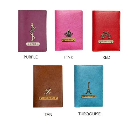 Buy Leather Passport Cover | Personalized Passport Cover – The Junket
