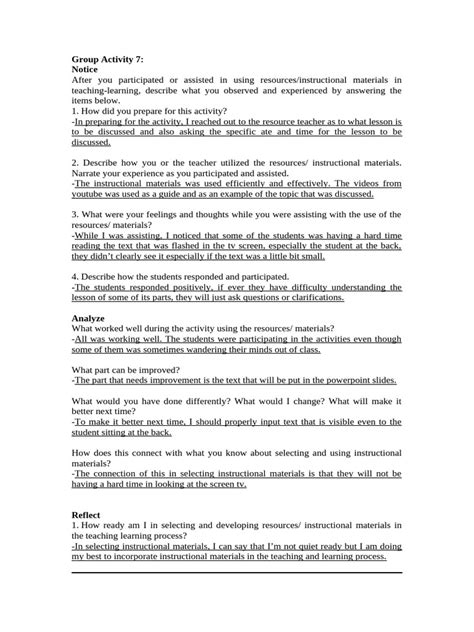Image result for Model Activity Task Glass One Part 7