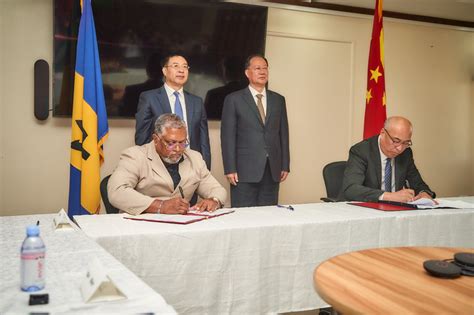 Barbados signs MOU with China to expand capabilities in agricultural sector - Barbados Today