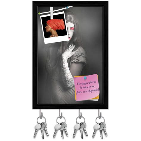 ArtzFolio Portrait of A Beautiful Vampire Woman Key Holder Hooks ...