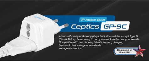 European Plug Adapter, Ceptics India to Russia, Europe, Turkey & More ...
