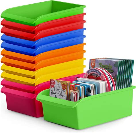 Plastic Book Bins