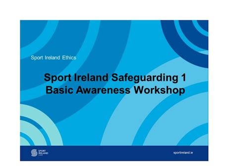 Safeguarding 1 Online Workshop, Child Protection, June 19 2024 | Online ...