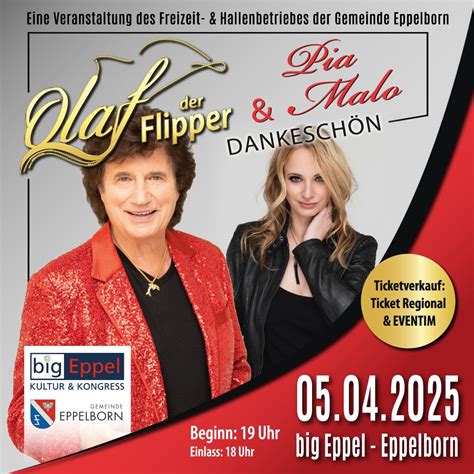 Olaf der Flipper & Pia Malo - Dankeschön, Europaplatz 4, 66571 ...