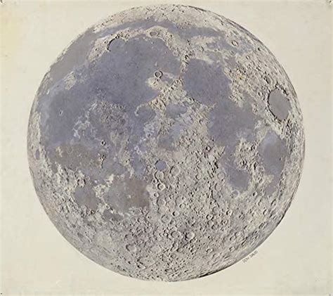 Moon Suface With Craters Geologic And Artistic Interpretations Have ...