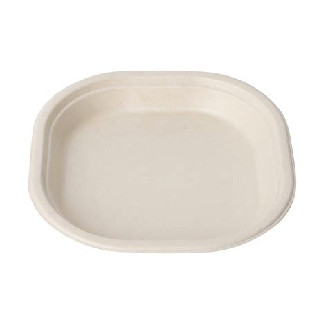9" Square Plate - Biodegradable, Compostable – Ecoware