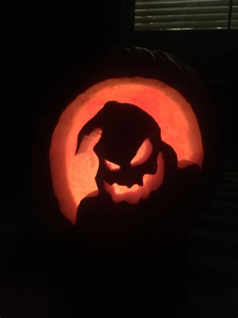 Oogie Boogie Pumpkin Template