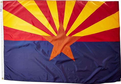 Amazon.com : G128 Arizona AZ State Flag | 4x6 Ft | ToughWeave Series ...