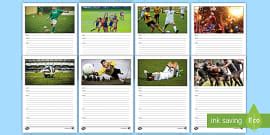 Footy Colours Day Activity Mat F-2 (teacher made) - Twinkl