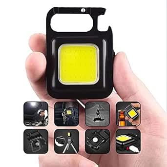 Buy KLEVER ZONE Mini Key Chain LED Flashlights 500 Lumens with 4 Light ...