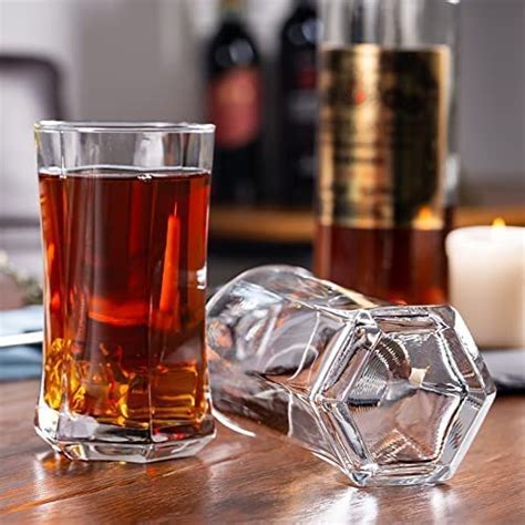 Buy FAYZO Water Glass, Juice Glass Set of 6 Glass Set for Juice, Water ...