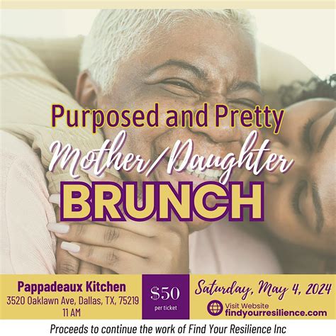 Purposed and Pretty Mother/Daughter Brunch, Pappadeaux Seafood Kitchen ...