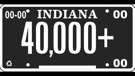Indiana 'blackout' license plates generate more than $2.3 million in ...