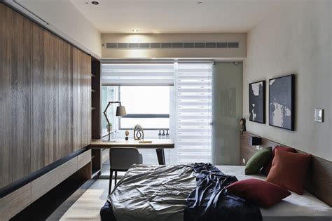 一百平米四房两厅装修设计：善用系统柜北欧休闲混搭宅-上海装潢网