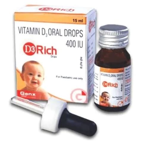 Buy D3 Rich 400IU Drop | 19 Minutes Delivery | Apollo Pharmacy