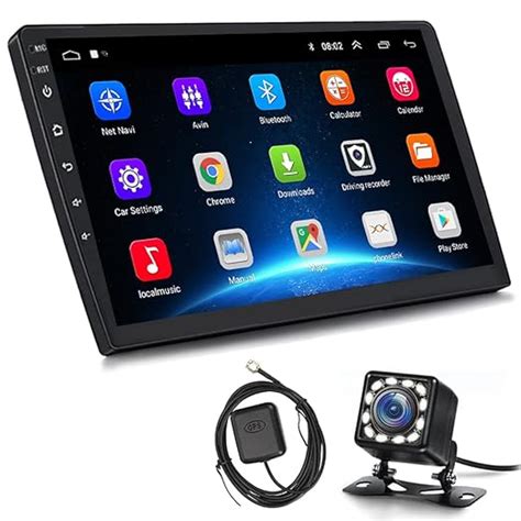Hikity Android Double Din Car Stereo with GPS Navigation 9 Inch Touch ...
