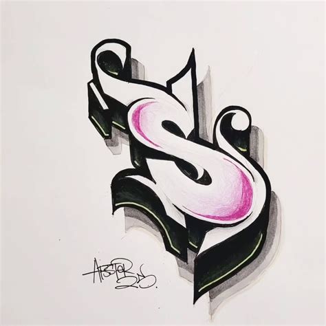 Letter S Graffiti