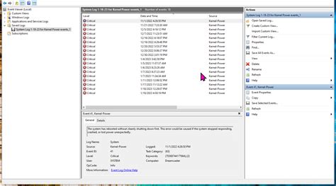Image result for Kernel-Power Critical Event