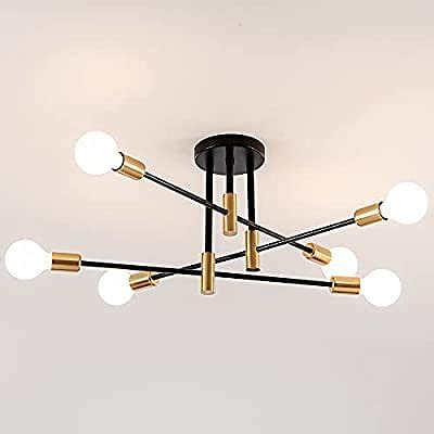 Buy Eoronz Sputnik Light Fixture, Modern Sputnik Chandelier Mid Century ...