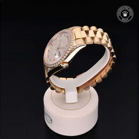 Rolex Certified Pre-Owned Oyster Perpetual Day-Date, 36mm, 18ct Yellow ...