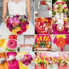 Magenta Wedding Ideas by Magenta And Yellow Weddings Magenta Wedding Ideas