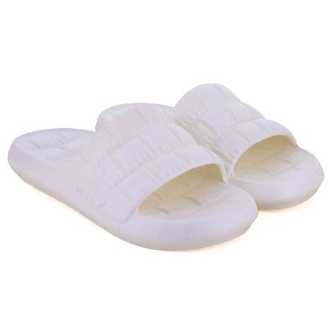 Sparx Peal White Slides for Women FL-2042 – Relaxo Footwears Limited