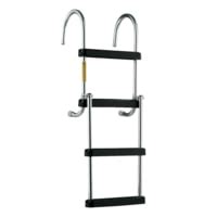 Garelick 12350-21 Removable Folding Pontoon Boarding Ladder | Free ...