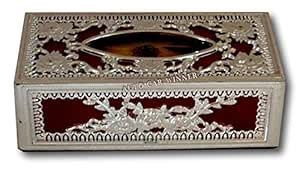 AUTO CAR WINNER Silver-Red Tissue Box/Dispenser for Mahindra Bolero ...