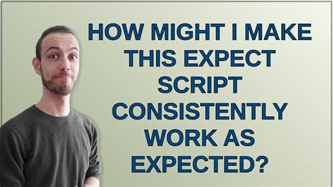 Image result for Autoexpect Script