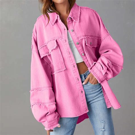 Brilliant Jean Jacket for Women Plus Size Lightweight Denim Jackets ...