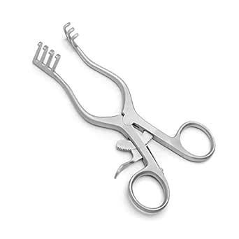 OdontoMed2011® WEITLANER Retractor 4" Blunt 3X4 Prong Stainless Steel ...
