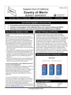 Superior Court of California County of Marin / superior-court-of ...