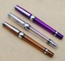 Buy Wing Sung 3013 Paili 013 Transparent Vaccum Fountain Pen ( Lot 3 in ...