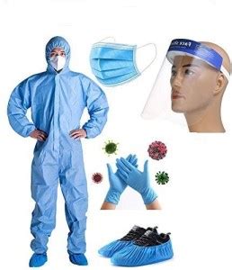 go klean Personal Protective Kit Antibacterial Anti Pollution Safety ...