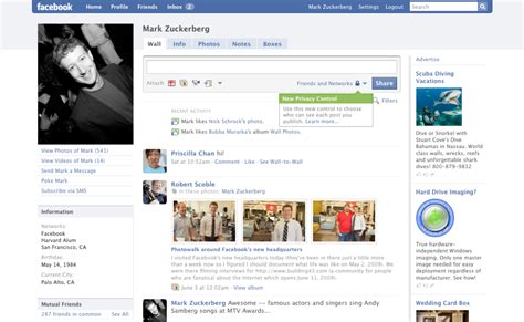 Facebook in 2008 - Web Design Museum