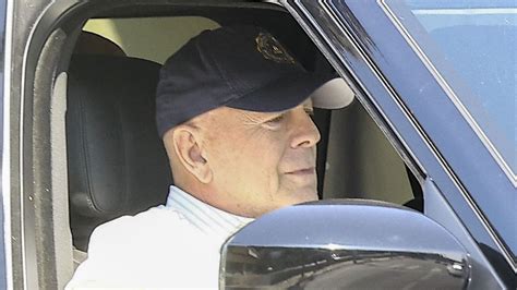 Bruce Willis, 69, makes rare public appearance with bodyguards as he ...