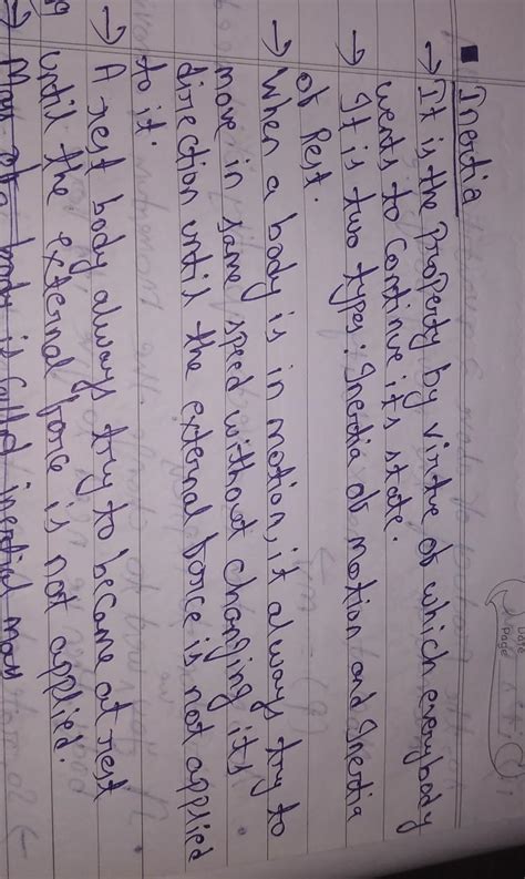 inertia is a function of mass justify - Brainly.in