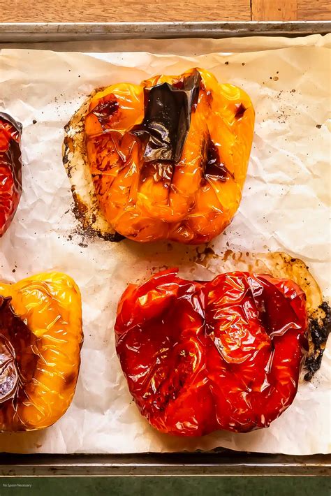 How to Roast Bell Peppers: 4 Easy & Fool-Proof Roasting Methods - No ...