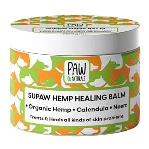 Paw Naturale 100g SUPAW Hemp Healing Balm for Dogs. Heals tick Bites ...