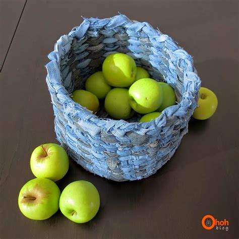 Image result for Denim Rope Basket Tutorial