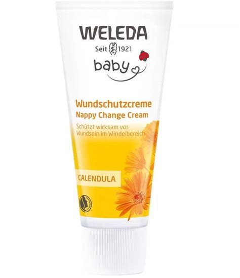 Weleda Крем с календулой для младенцев для защиты кожи в области ...