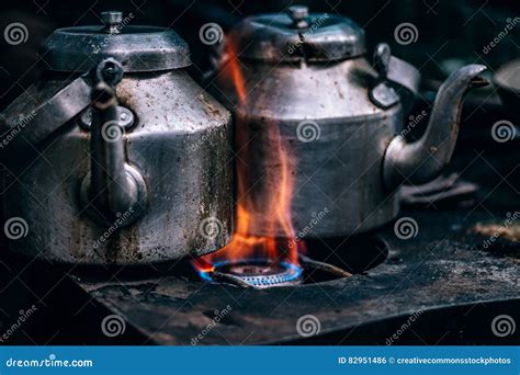 Antique Tea Kettles Picture. Image: 82951486