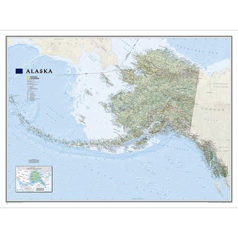Large Map Alaska 的图像结果