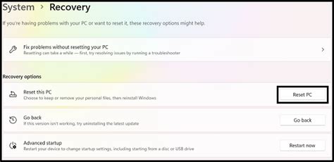 HP PCs - Reset the computer | HP® Support