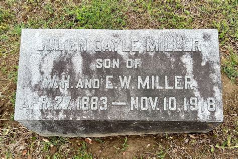 Judge Julien Gayle Miller (1883-1918) - Find a Grave Memorial