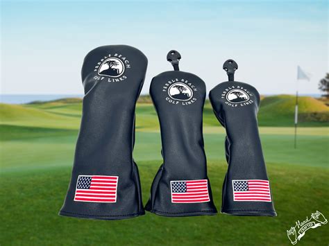 Pebble Beach Course Golf Headcovers Driver, Putter Headcover, Blade ...
