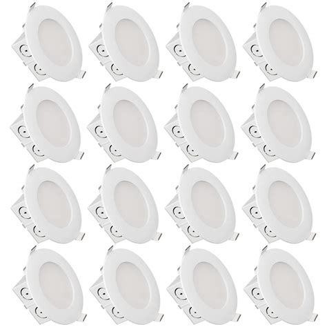 Buy TORCHSTAR 16 Pack 4 Inch LED Downlight, Integrated Junction Box ...
