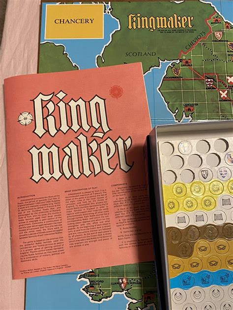 Kingmaker 2nd Edition, AH, AH, Avalon Hill Game, Pre-owned | eBay