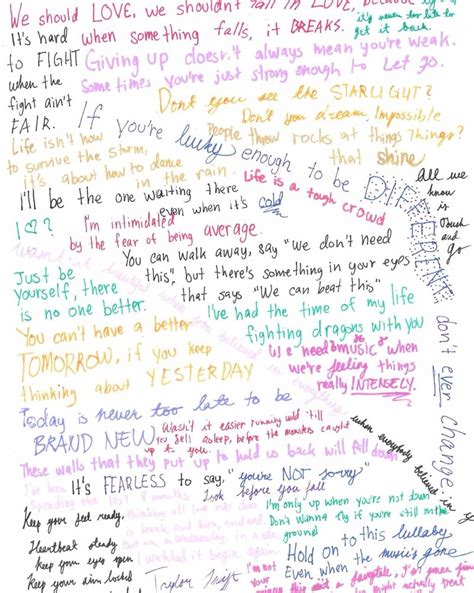 Taylor Swift Lyrics Wallpaper Computer / Lyrics Taylor Swift Desktop ...