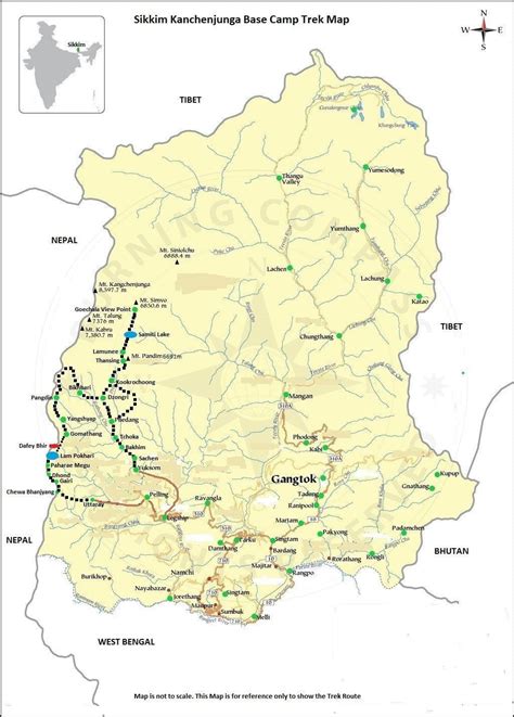 Kanchenjunga Location